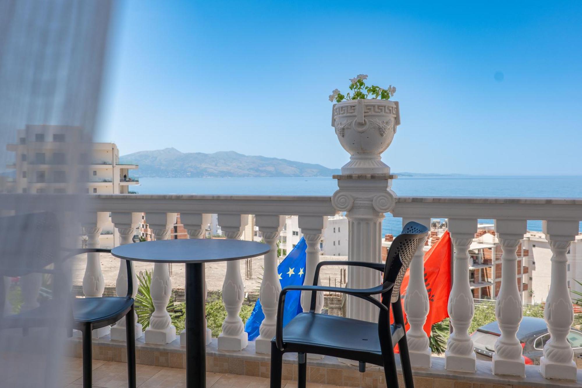 Keos Hotel Sarandë Exteriér fotografie